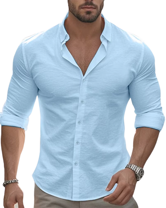 KASPER™ | Casual linned skjorte